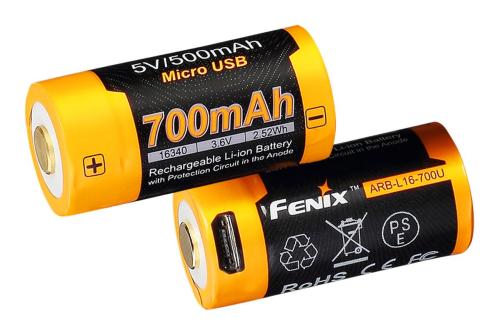 Fenix ARB-L16 700U USB Pil (16340)